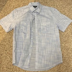 !NEVER WORN! Alfani Short-Sleeve Button-down Collared Shirt